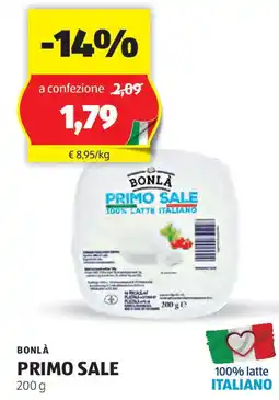 ALDI Bonlà primo sale offerta