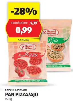ALDI Sapori & piaceri pan pizza/ajo offerta