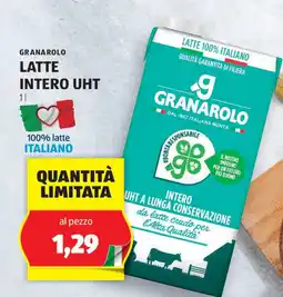 ALDI Granarolo latte intero uht offerta