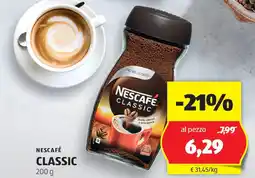 ALDI Nescafé classic offerta