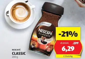 ALDI Nescafé classic offerta