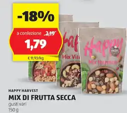 ALDI Happy harvest mix di frutta secca offerta