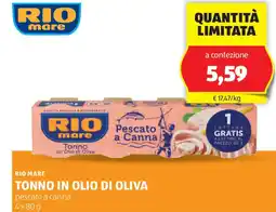 ALDI Rio mare tonno in olio di oliva offerta