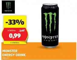 ALDI Monster energy drink offerta