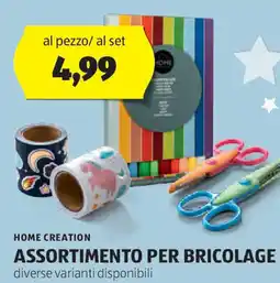 ALDI Home creation assortimento per bricolage offerta