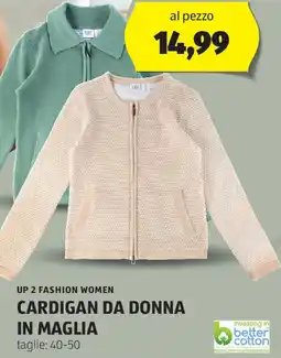 ALDI Up 2 fashion women cardigan da donna in maglia offerta