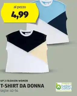 ALDI Up 2 fashion women t-shirt da donna offerta