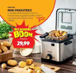 ALDI Ambiano mini friggitrice offerta