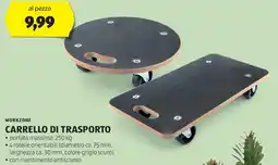 ALDI Workzone carrello di trasporto offerta