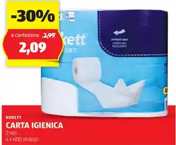ALDI Kokett carta igienica offerta