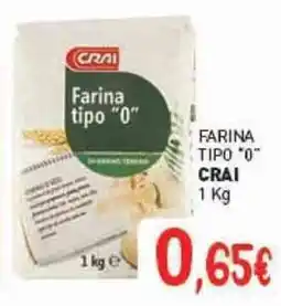 Crai Farina tipo "0" CRAI offerta
