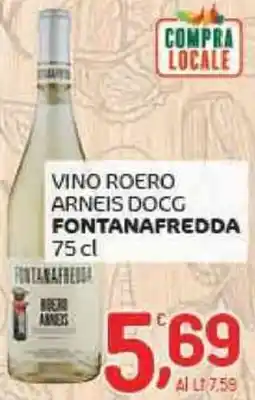 Crai Vino roero arneis docg FONTANAFREDDA offerta