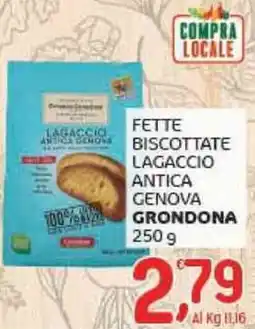 Crai Fette biscottate lagaccio antica genova GRONDONA offerta