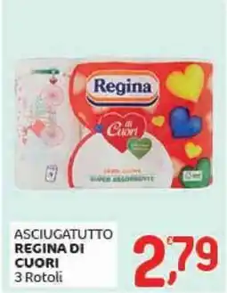 Crai Asciugatutto REGINA DI CUORI 3 Rotoli offerta
