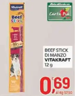 Crai Beef stick di manzo VITAKRAFT offerta