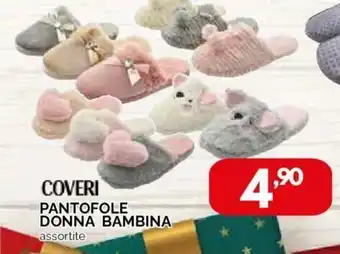 Coveri Pantofole Donna Bambina