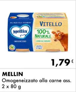 Iper Tosano MELLIN Omogeneizzato alla carne ass. offerta