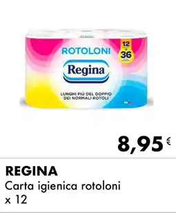 Iper Tosano REGINA Carta igienica rotoloni offerta