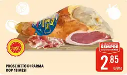 Tigros Prosciutto di parma dop 18 mesi offerta