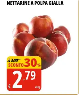 Tigros Nettarine a polpa gialla offerta