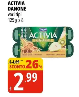 Tigros Activia DANONE offerta