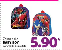 Famila Zaino asilo BABY BOY offerta