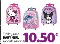 Famila Trolley asilo BABY GIRL offerta
