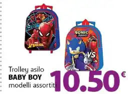 Famila Trolley asilo BABY BOY offerta