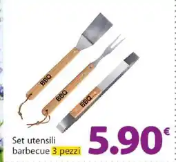 Famila Set utensili barbecue offerta