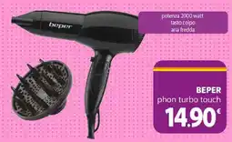 Famila BEPER phon turbo touch offerta