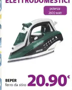 Famila BEPER ferro da stiro offerta