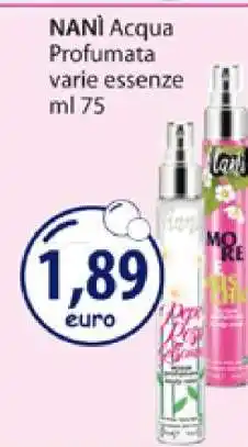 Acqua & Sapone NANI' Acqua profumata offerta