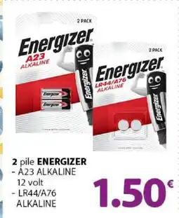 Famila Energizer 2 pack offerta