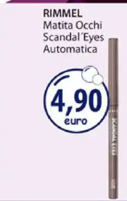 Acqua & Sapone RIMMEL Matita Occhi Scandal'Eyes Automatica offerta