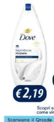 Acqua & Sapone Dove Bagnodoccia Idratante offerta