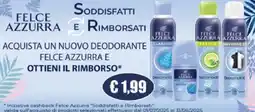 Acqua & Sapone Felce Azzurra Deodorante offerta