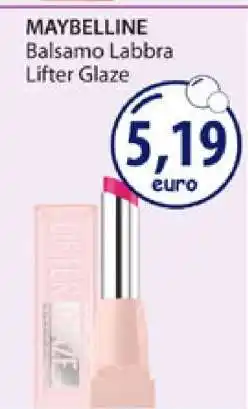 Acqua & Sapone MAYBELLINE Balsamo Labbra Lifter Glaze offerta