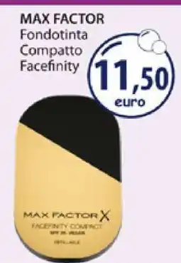 Acqua & Sapone MAX FACTOR Fondotinta Compatto Facefinity offerta