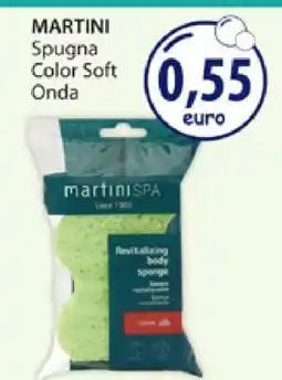 Acqua & Sapone MARTINI Spugna Color Soft Onda offerta