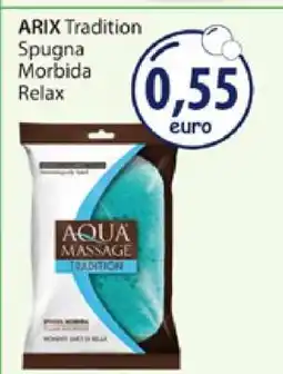 Acqua & Sapone ARIX Tradition Spugna Morbida Relax offerta