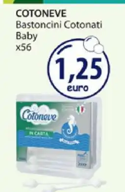 Acqua & Sapone COTONEVE Bastoncini Cotonati Baby x56 offerta