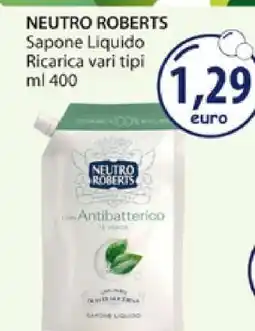 Acqua & Sapone NEUTRO ROBERTS Sapone Liquido offerta