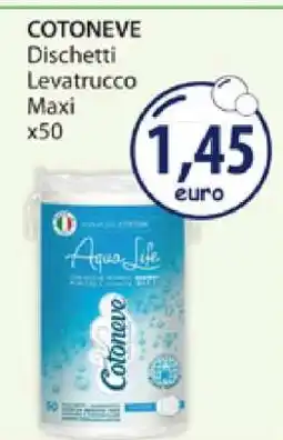 Acqua & Sapone COTONEVE Dischetti Levatrucco Maxi x50 offerta