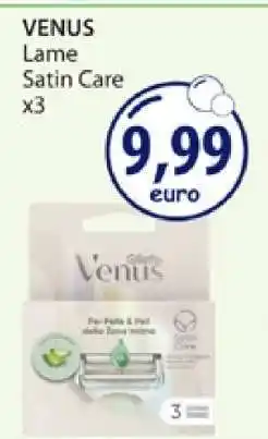 Acqua & Sapone VENUS Lame Satin Care x3 offerta