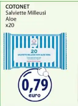 Acqua & Sapone COTONET Salviette Milleusi Aloe x20 offerta