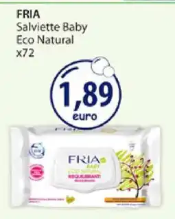 Acqua & Sapone FRIA Salviette Baby Eco Natural x72 offerta