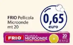 Acqua & Sapone FRIO Pellicola Microonde mt 20 offerta