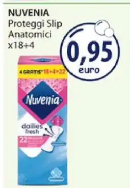 Acqua & Sapone NUVENIA Proteggi Slip Anatomici x18+4 offerta