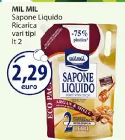 Acqua & Sapone MIL MIL Sapone Liquido Ricarica offerta