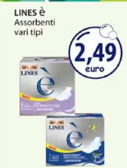 Acqua & Sapone LINES è Assorbenti vari tipi offerta